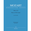 MOZART:MISSA IN B KV 275 VOCAL SCORE