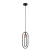 Rabalux Visilica Rovier, 1xE27, 40W, H150cm, Crna