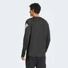 ADIDAS PERFORMANCE Funkcionalna majica črna/bela