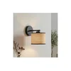 Zidna lampa ECO 1xE27/15W/230V bež/ratan
