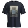 icebreaker Merino 150 Tech Lite SS Relax Tee Mtn Shi majica, midnight navy (L)