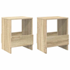 Polica za časopise 2 pcs Sonoma hrast 35 x 30 x 45 cm