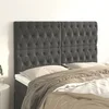 Vidaxl vidaXL Vzglavja za posteljo, 4 kosi, temno siva, 72x7x78/88 cm, žamet