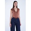 Trend Alacati Stili Ženska bluza Alc-X15095, Braon