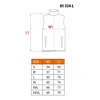 Prsluk Premium vel. L teget/fluores. zelena Neo