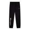 Champion Authentic Athletic Apparel Hlače črna/bela
