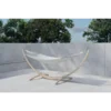 Venture Design Viseča mreža Hedvig 115x320x120 cm Bela pranje