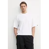 Bombažna kratka majica Alpha Industries Studio Edition T moška, bela barva, 156550