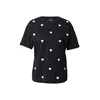 VERO MODA Majica VMMATTY črna/bela