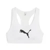 Womens Puma 4KEEPS Bra, White, Size XL, Clothing