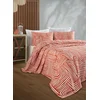 Lessentiel Maison Set posteljina Line Art, 160x230 cm, Crveni