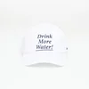 Čepica Sporty & Rich Drink More Water Hat White Universal
