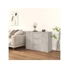 Komoda siva boja betona 91 x 29,5 x 65 cm od konstruiranog drva