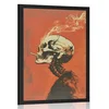 Plakat japandi okostnjak s cigareto - 30x45 no frame