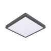 Plafonsko svetlo VITALI 2xE27/60W/230V 33x33 cm antracit