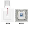 SmartHome Zidna utičnica CAT6 RJ45, Bela