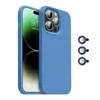 Maska Magnetic Lens za iPhone 15 Pro plava