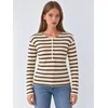 Hiccup Majica Sweatshirts bež/rjava