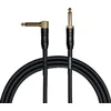Cascha kitarski kabel Professional Line Guitar Cable, Angled, Black, 6m