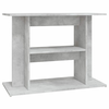 Stalak za akvarij Betonski Sivi 80x35x60 cm Konstruirano drvo