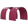 Vidaxl Posteljni Tuner 2 szt. Rdeča 211 x 67.5 x 2 cm Poliester