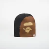 Kapa A BATHING APE Ape Head Knit Cap Black Universal