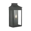Där Lighting VAP5222 - Spoljašnje zidno svetlo VAPOUR 1xE14/60W/230V IP44 crna