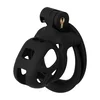 Hidden Desire Extreme Penis Prison Cock Cage X-Short Black