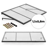 MultiGarden Nadstrešnica za ulazna vrata 113x80cm sa UV zaštitom AW-080