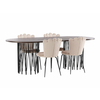 jedilnica set Dallas 3905 74x100x220cm