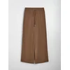 Sinsay - Wide leg pantalone sa mešavinom viskoze - braon