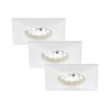 Briloner 7205-036 - KOMPLET 3x LED ugradnih plafonskih svetiljki ATTACH LED/5W/230V IP44 bela
