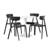 Jedilniški komplet Dallas 4587 (Črna) 75cm