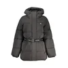 Calvin Klein Jeans BELTED MIDWEIGHT PUFFER Črna