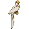 KARE Zidni ukras Parrot Mirror, Zlatna boja
