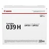 toner Canon CRG-039H BK/0288C001 - črna XL
