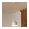 Duolla - Luster na sajli IRONLINE 1xE27/15W/230V prečnik 17 cm, bela