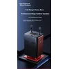 Aiguozhe Bluetooth karaoke zvučnik sa 2 mikrofona S615, USB, Crni
