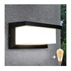 LED prigušiva zidna svetiljka NEELY 1xE27/W/230V 2700-6500K IP54 crna