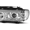 OEM Kristalni farovi Angel Eyes BMW X5 (99-03), Hrom