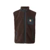 Carhartt WIP Brezrokavnik Prentis čokolada/črna