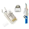 LC-PTF7-01/50 Gembird Zasticeni modularni CAT7 prolazni utikac 15u pozlacen, FTP, SFTP, 50 kom.