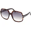 TOM FORD Ženske naočare za sunce 0FT0992 52W60, Braon