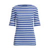 Lauren Ralph Lauren Majica temno modra/bela