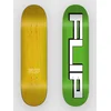 Flip Squared Logo Green 8.25X31.85 Skateboard D uni
