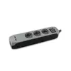 Commel Produzni kabl 3m 3xsuko sa sklopkom+usb a+c crno-siva ( c234-416 )