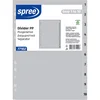 Pregradni karton 1-10 spree siv pp 77102