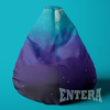 ENTERA Lazy Bag - Apstraktne vodene plave boje - 065