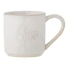 Kremno bela lončena skodelica z božičnim motivom 300 ml Winter – Bloomingville