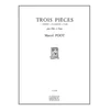 POOT:TROIS PIECES FLUTE ET PIANO